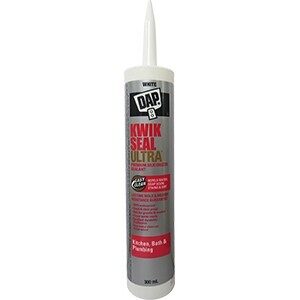 DAP 74820 300ml (10oz) White Kwik Seal Ultra Advanced Kitchen & Bath Sealant